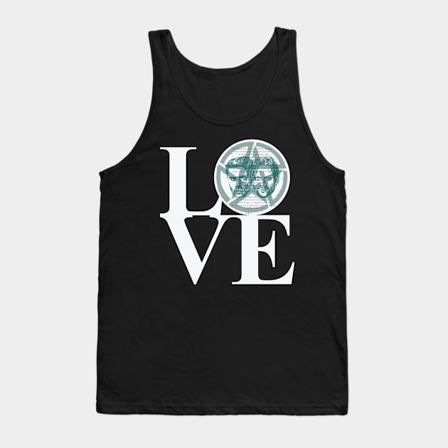 SUPERNATURAL LOVE Tank Top by KARMADESIGNER T-SHIRT SHOP